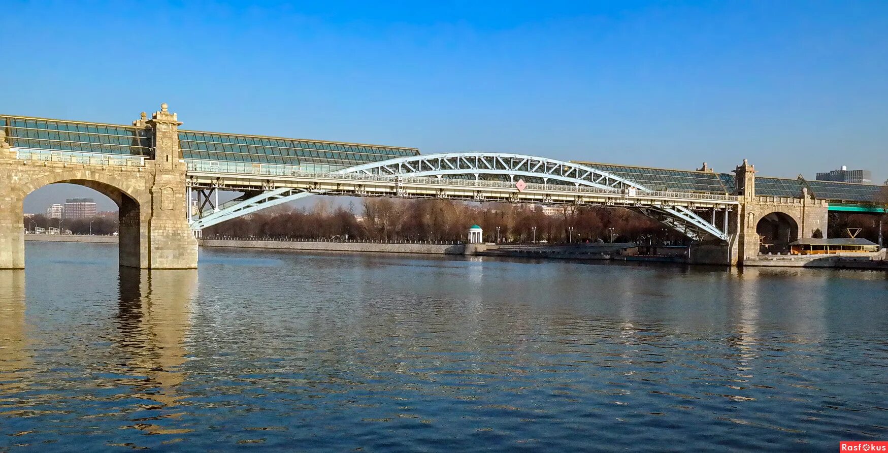 Пляж москва андреевский пешеходный мост фото Фото: Андреевский мост. Фотолюбитель Аркадий. Город. Фотосайт Расфокус.ру