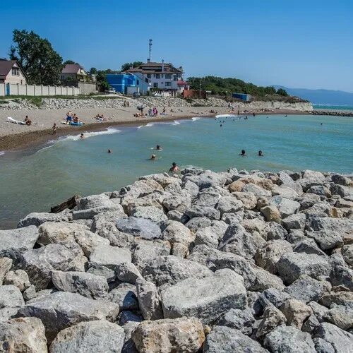 Пляж мысхако новороссийск фото Отзывы об отдыхе в Мысхако, - на Хочу-на-Юга.ру