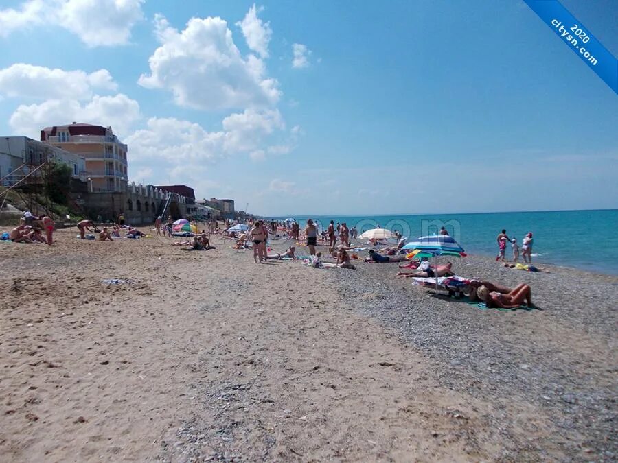 Пляж николаевка крым фото Раздел "Центральный пляж" в альбоме "Фотографии пляжей в Николаевке" фотогалереи