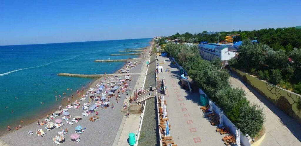 Пляж николаевка крым фото Фото Пансионат Солнечный, Николаевка, Западный берег Крыма