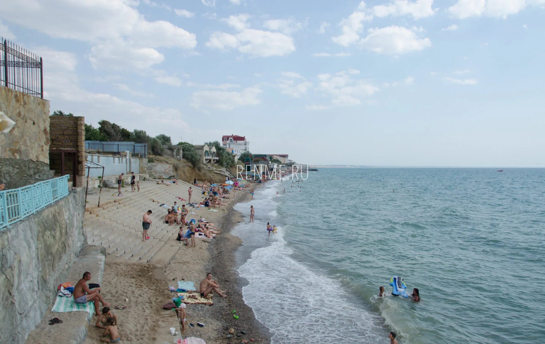 Пляж николаевка крым фото Фото: Полет, пляж, Республика Крым, Симферопольский район, поселок городского ти
