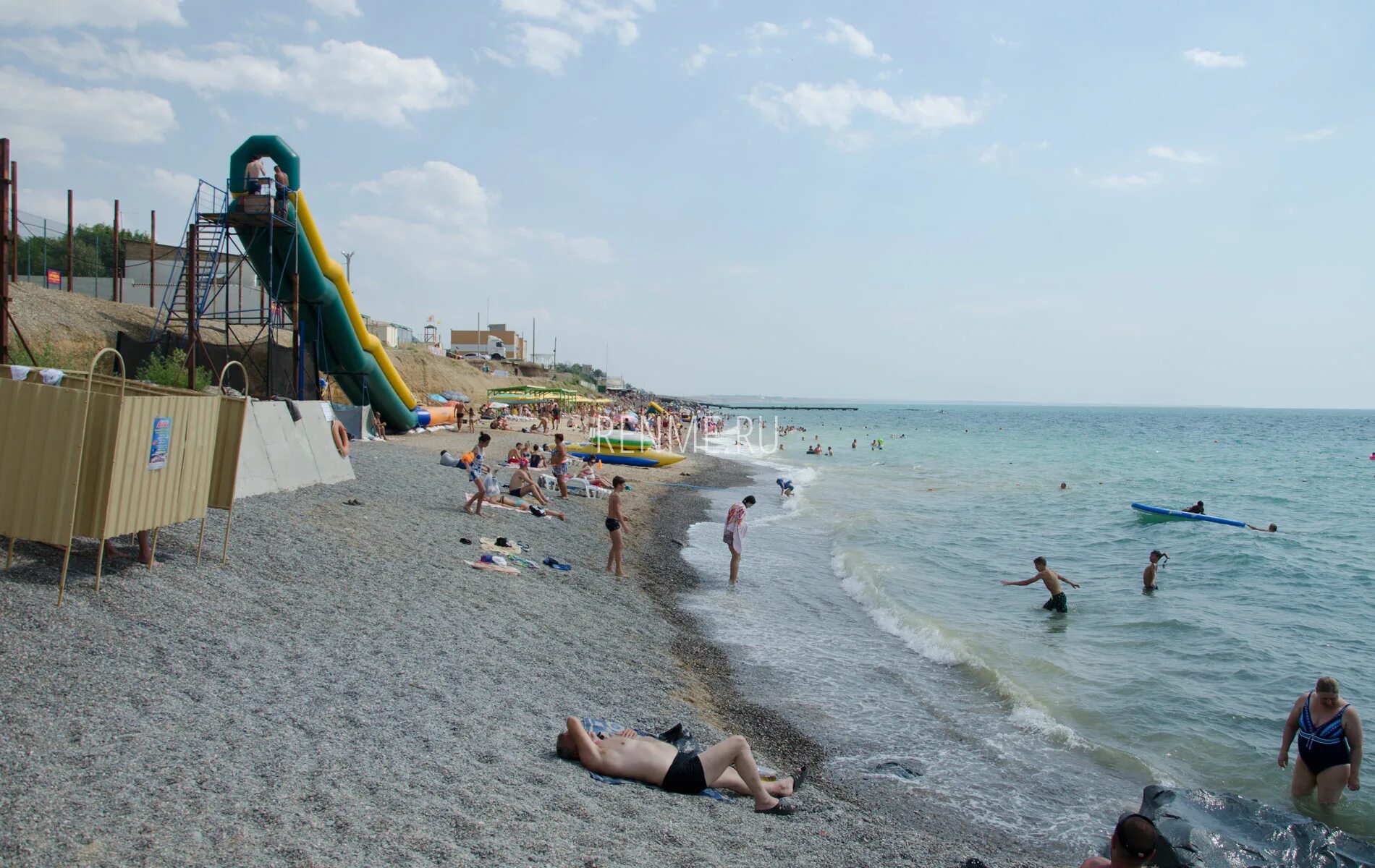 Пляж николаевка крым фото Отель на берегу моря в Николаевке. Фото Николаевки