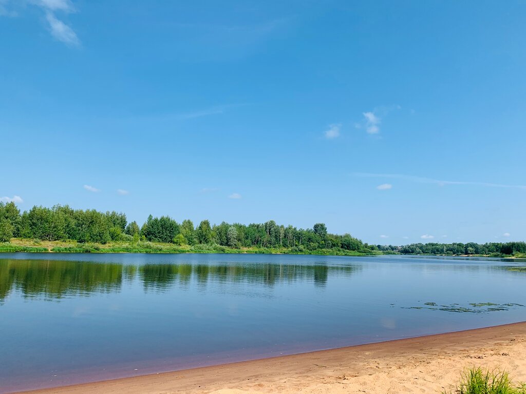 Пляж нижегородская область выкса фото Пляж, beach, Nizhniy Novgorod Region, Bor - Yandex Maps