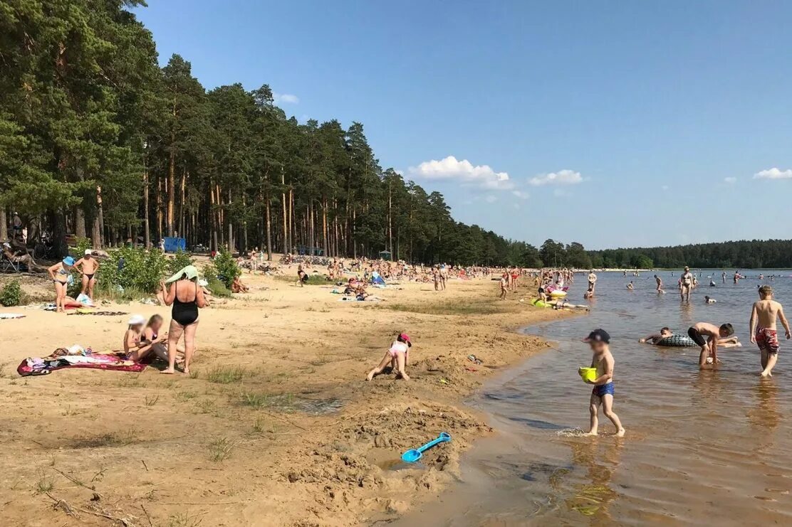 Пляж нижегородская область выкса фото Роспотребнадзор разрешил купаться в трех водоемах в Выксе * Свежая Газета