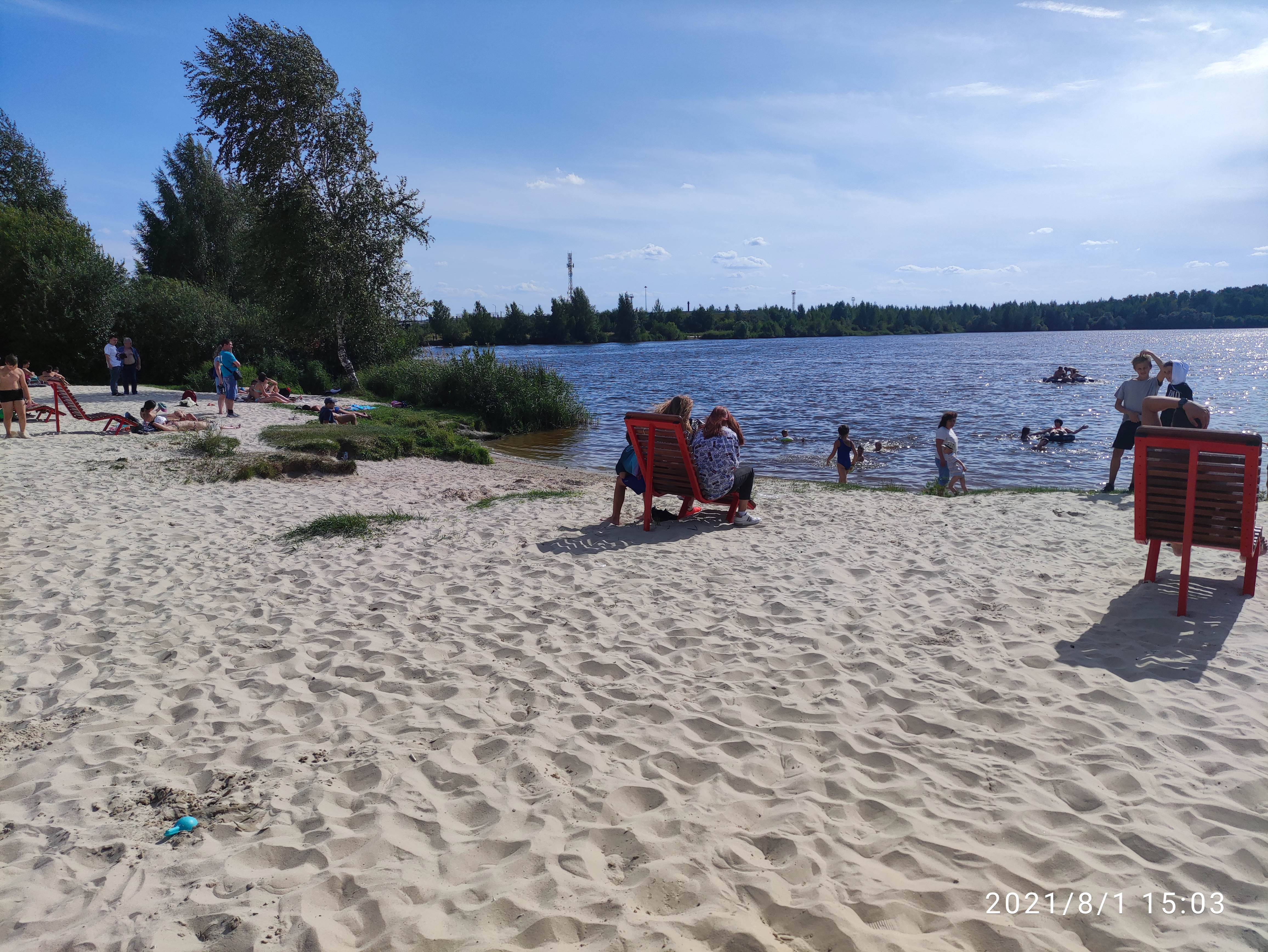 Пляж нижегородская область выкса фото Фото: Пляж, пляж, Нижний Новгород, Канавинский район, микрорайон Сортировочный -