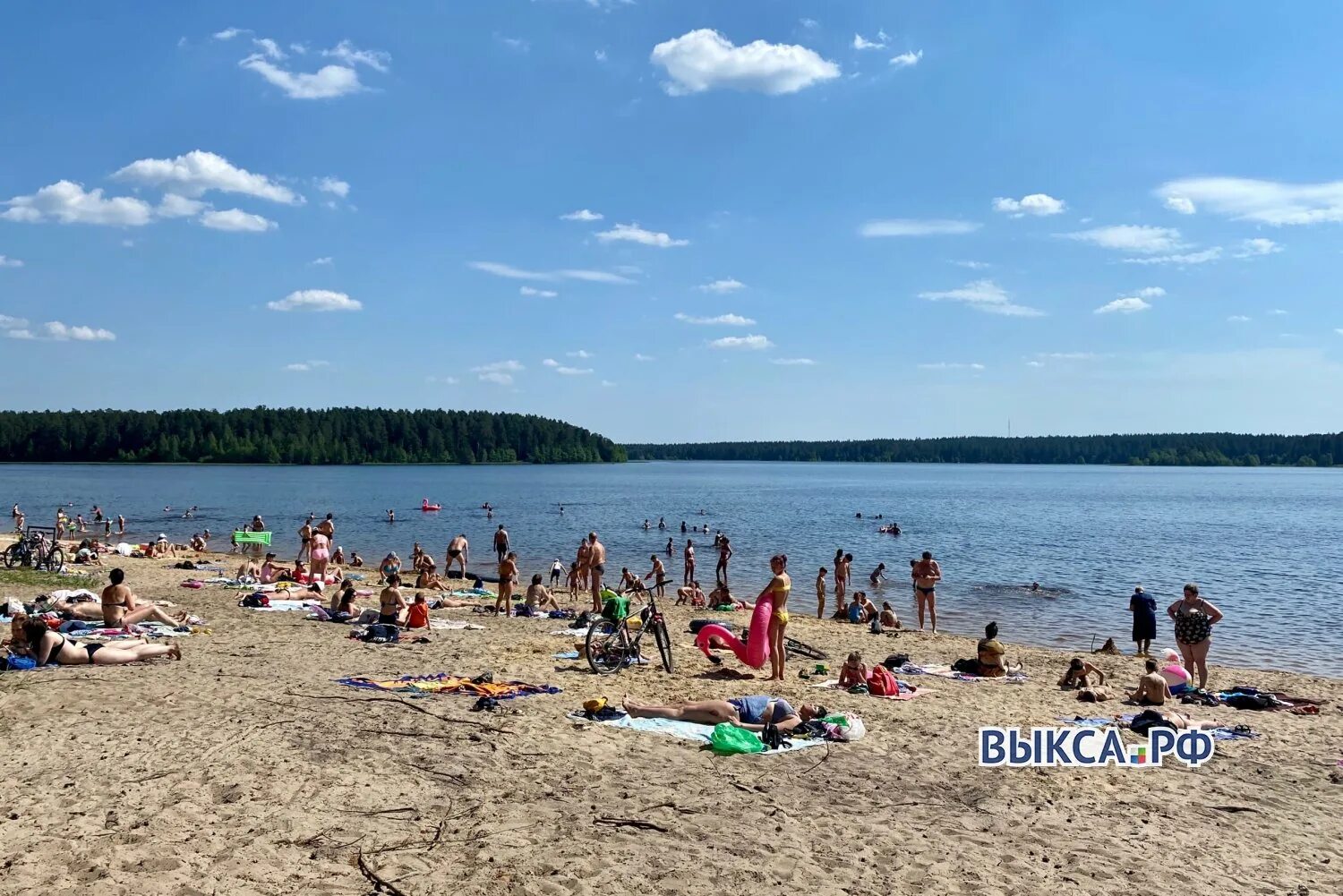 Пляж нижегородская область выкса фото Купальный сезон открыт?