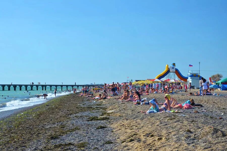 Пляж новофедоровка крым фото Отдых в Крыму : Пляжи Новофедоровки