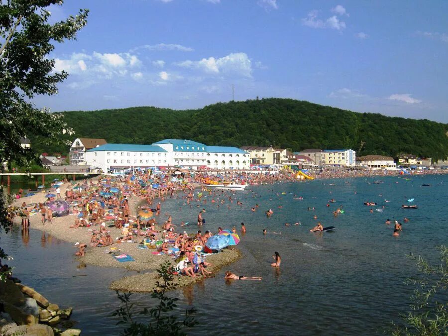 Пляж новомихайловский туапсинский район фото Отзыв об отдыхе в Новомихайловском - XATV