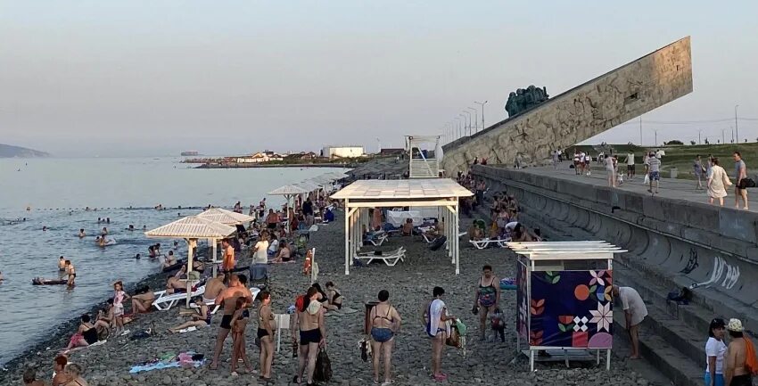 Пляж новороссийска отзывы фото В Новороссийске стало на один пляж меньше: этого добились общественники