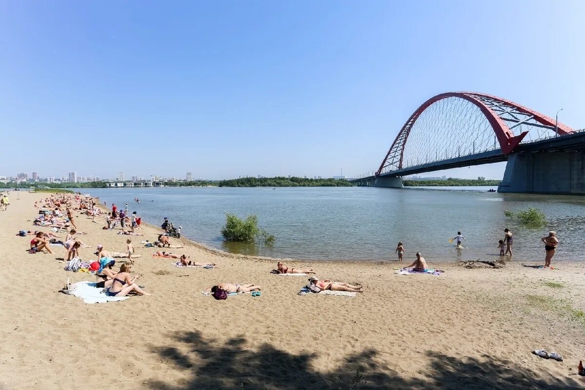 Пляж новосибирск советский район фото Качество воздуха ухудшилось из-за жаркой и безветренной погоды в Новосибирске - 
