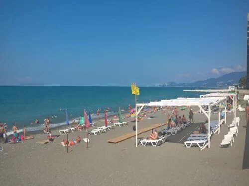 Пляж огонек фото МОРЕ КВАРТИР Апартаменты ЛЮКС первая линия, Adler (updated prices 2024)