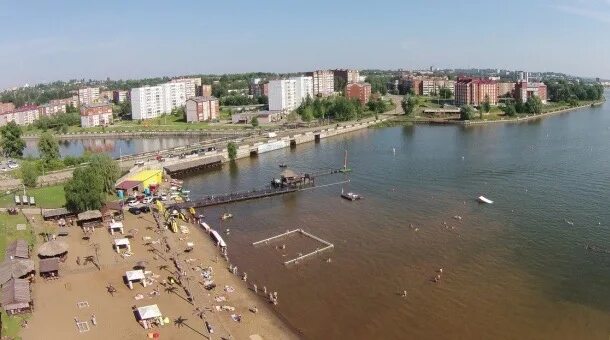 Пляж остров воткинск фото Воткинский пляж "Остров" незаконно взимает плату с посетителей. Общест