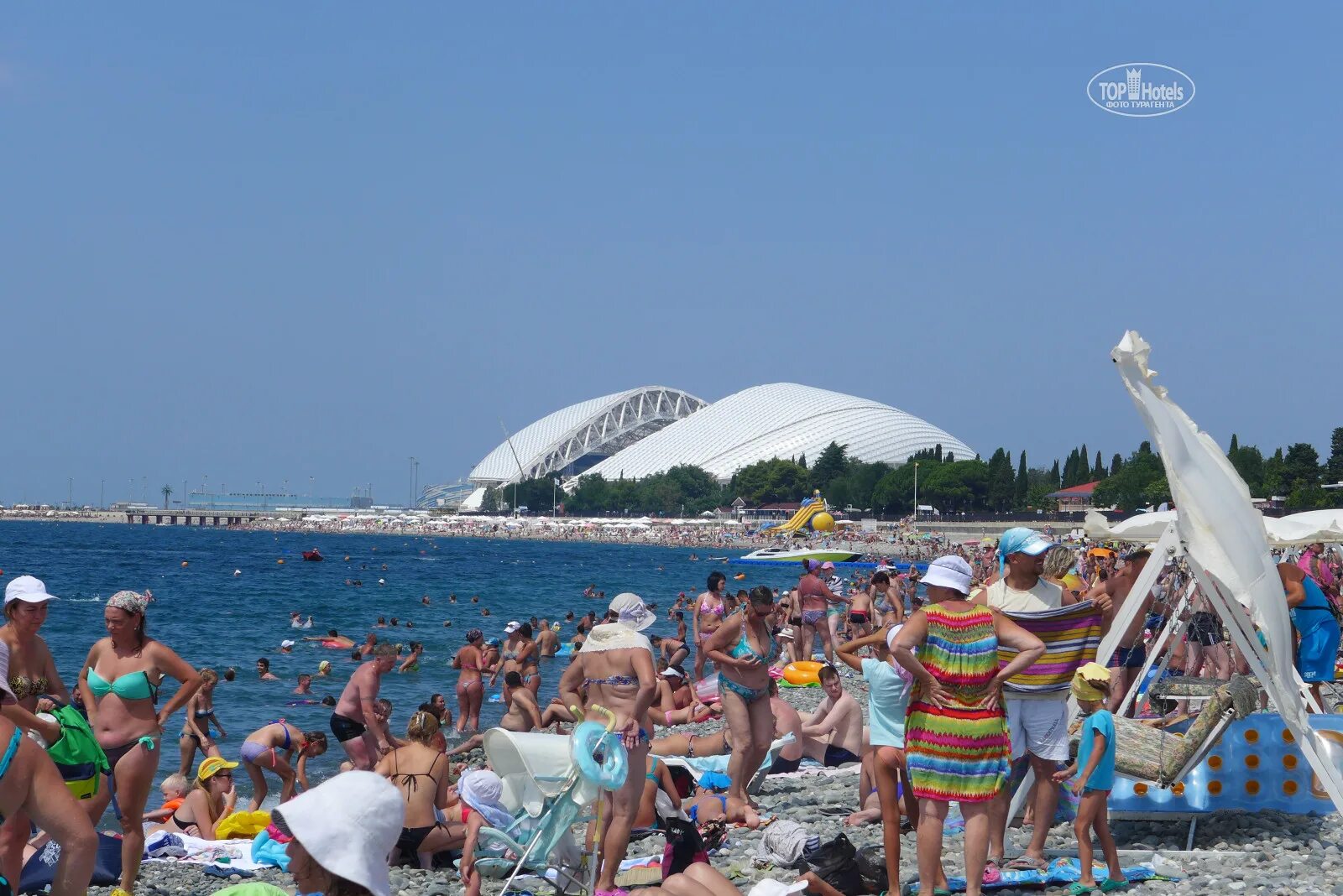 Пляж отеля богатырь федеральная территория сириус фото Пляж отеля гамма сириус - Фото