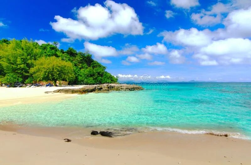 Пляж парадайз фото Paradise Beach in Koh Maiton Island , Phuket ,Thailand Stock Photo - Image of jo