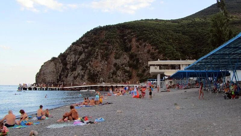 Пляж партенит крым фото Пляжи Партенита
