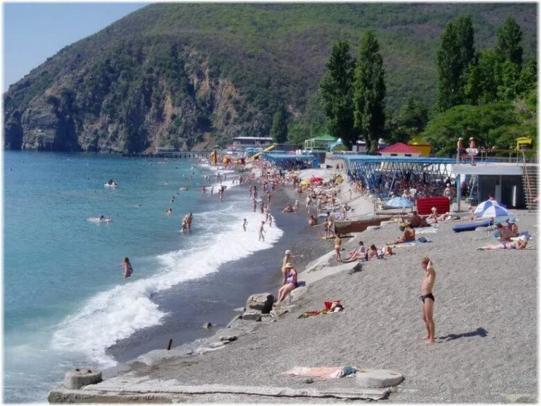 Пляж партенит крым фото 20 пляжей Южного берега Крыма 2024: фотографии и описания - Krymania.Ru