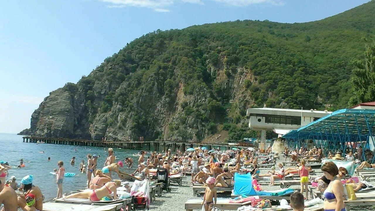 Пляж партенит крым фото Летний сезон в Крыму - 2015 глазами украинского корреспондента - Ева Адамова - N