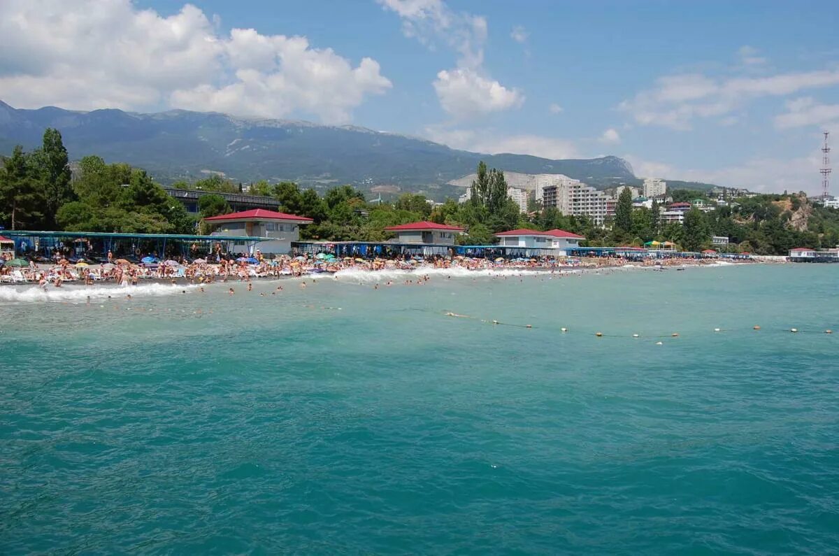 Пляж партенит крым фото Пляж