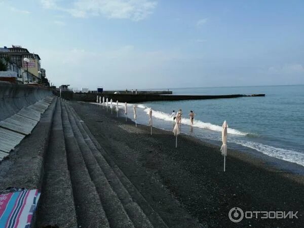 Пляж парус адлер фото Отзыв о Пляж "Парус" (Россия, Адлер) Рядом с одним из красивейших вокзалов Росси