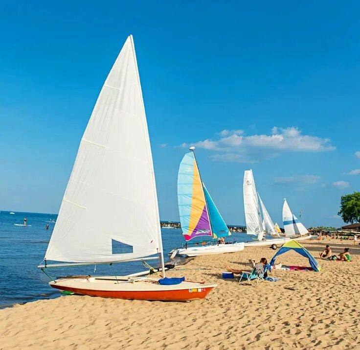 Пляж парус фото 11 Great Beaches in Chicago and Evanston Chicago beach, Kayaking, Sailing advent
