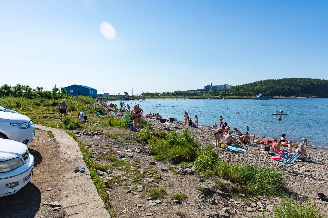 Пляж патрокл владивосток фото От Санаторной до Аякса: обзор экологического состояния пляжей Владивостока - Pri
