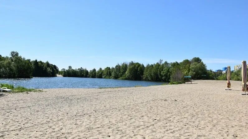 Пляж пенза поселок барковка фото На Барковке благоустроили зону отдыха "Красный куст": Новости