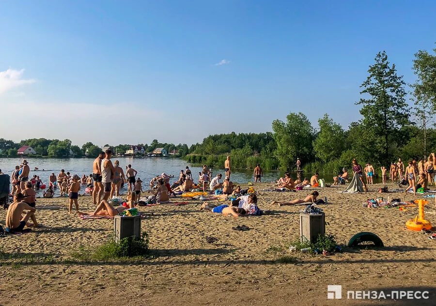 Пляж пенза железнодорожный район фото В Пензенской области стало больше разрешенных мест отдыха у воды: список пляжей