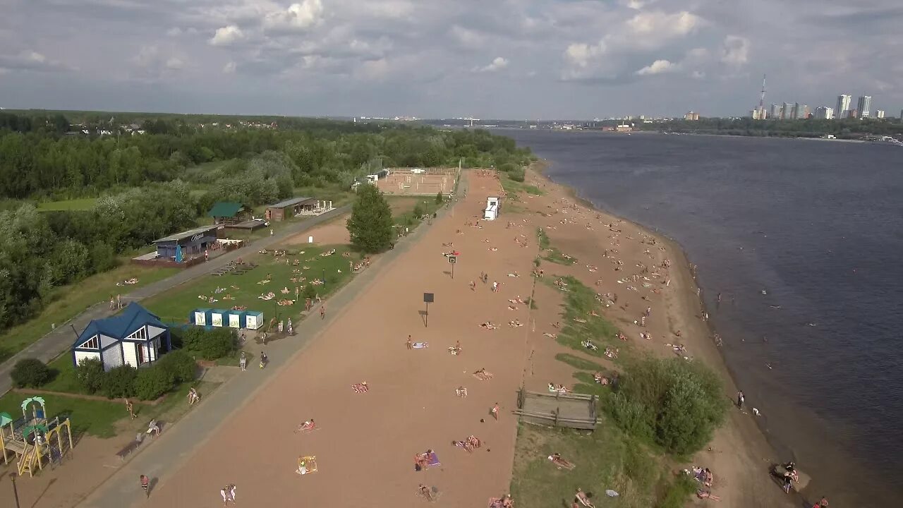 Пляж пермь микрорайон камская долина фото Пермский городской пляж за Камой. - YouTube