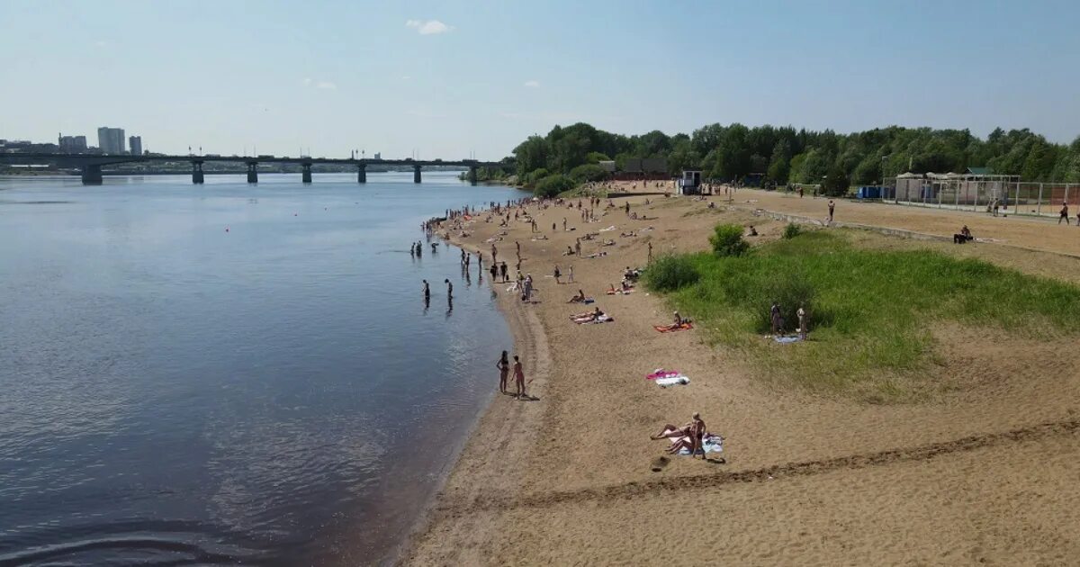 Пляж пермь микрорайон камская долина фото Бизнес на воде: как в Перми готовятся к открытию пляжного сезона? - РБК