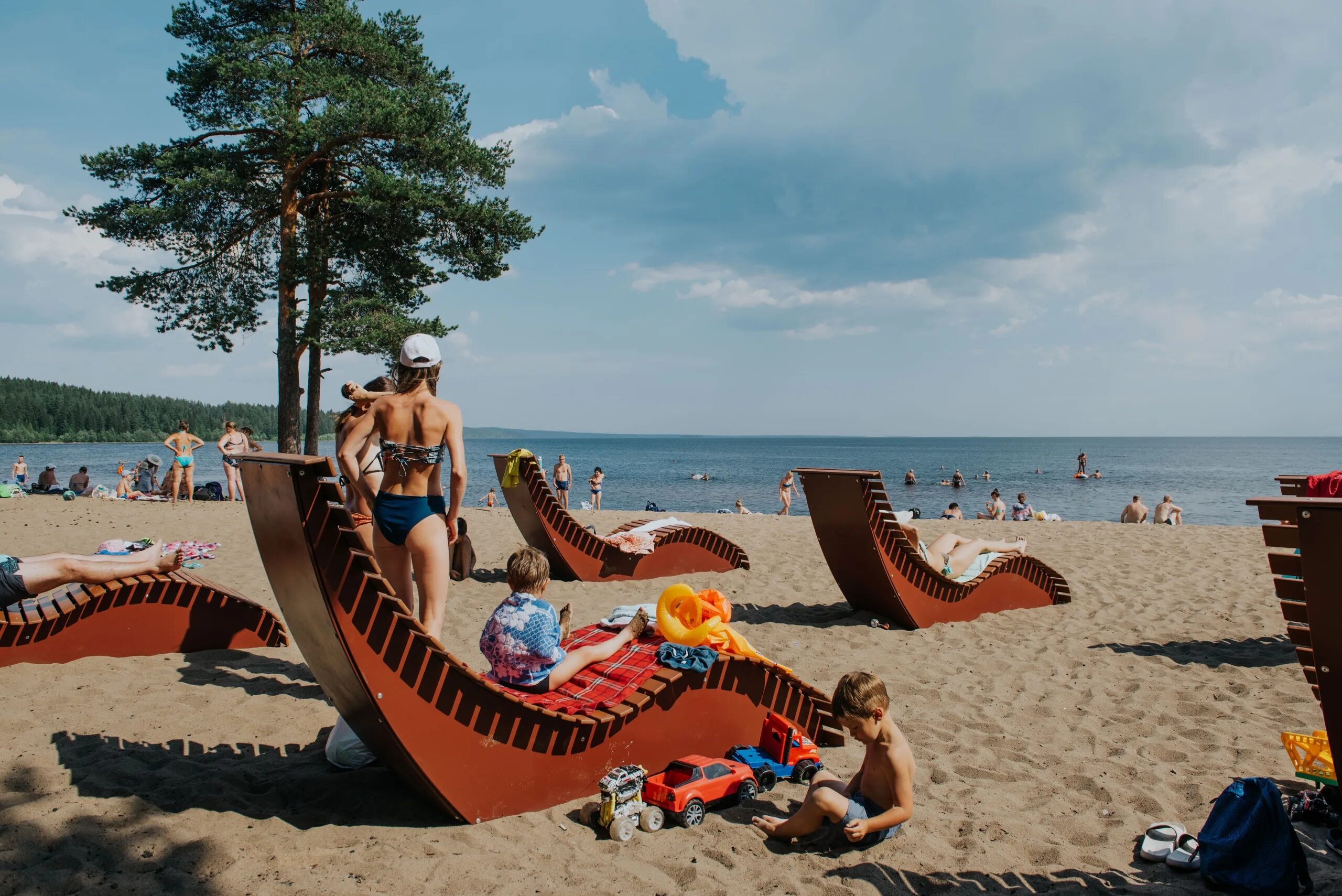 Пляж пески петрозаводск фото республика карелия Единственный в Карелии открытый детский скалодром появился на пляже Пески в Петр