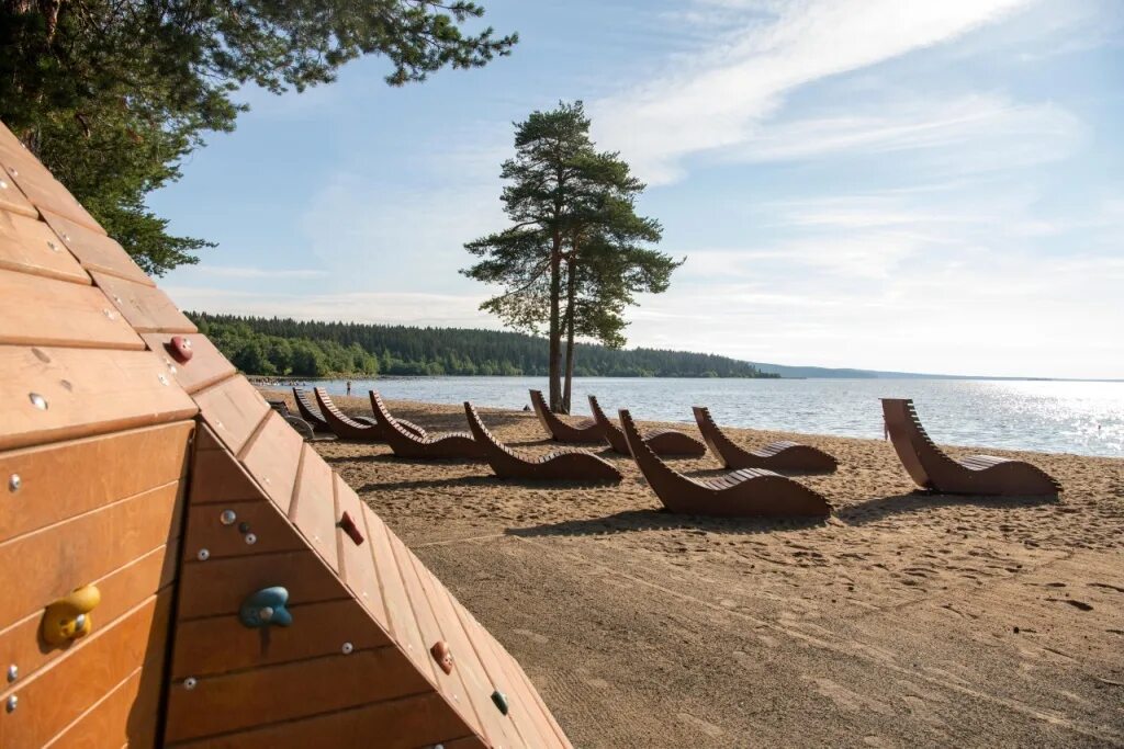 Пляж пески петрозаводск фото республика карелия Официальный пляж наконец откроют в Петрозаводске