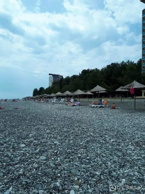 Пляж пицунда гагрский район пицунда фото Отзыв о Центральный пляж города Пицунда (Абхазия, Гагрский район) Пляж для всех 