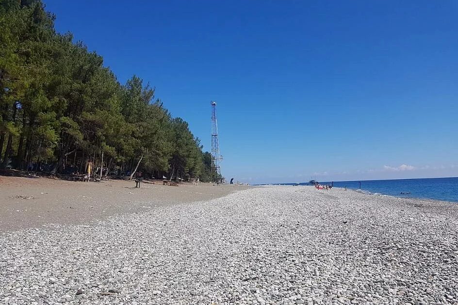 Пляж пицунда гагрский район пицунда фото Камера пляж пицунды
