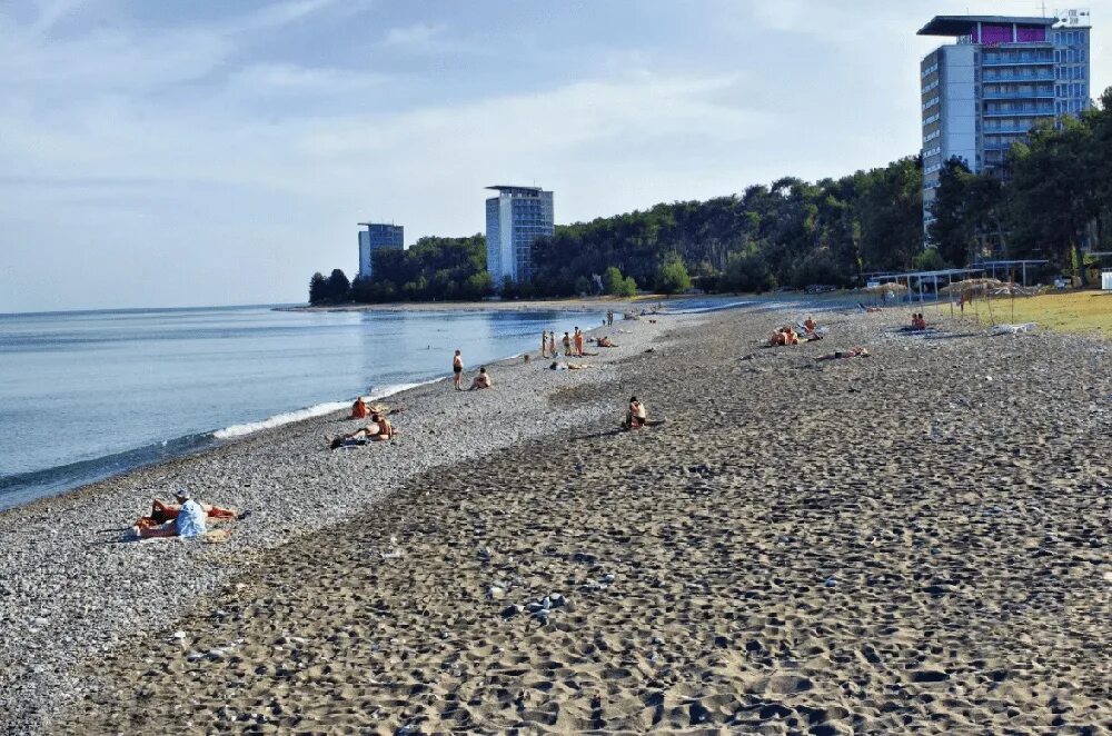 Пляж пицунда гагрский район пицунда фото Sights of Pitsunda, Abkhazia - what to see, where to go