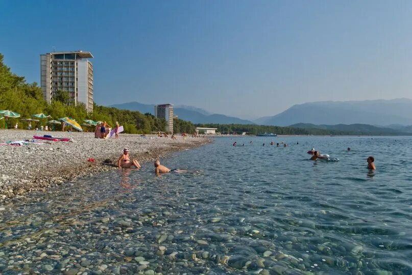 Пляж пицунда гагрский район пицунда фото Пицунда - знаменитый курорт Абхазии.