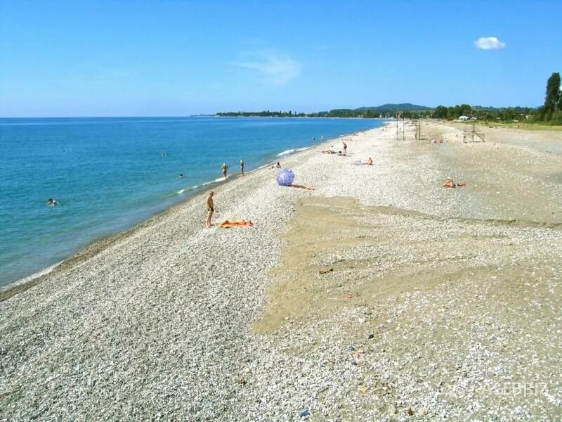 Пляж поселка цандрипш фото Фото Цандрипша: пляжей, моря, улиц, отелей, гостиниц и домов