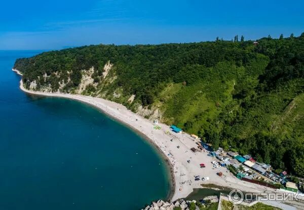 Пляж приморский краснодарский край туапсе фото Отзыв о Приморский пляж (Россия, Туапсе) Почти что "дикий" пляж.