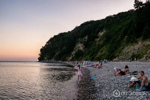 Пляж приморский туапсе фото Отзыв о Приморский пляж (Россия, Туапсе) Почти что "дикий" пляж.