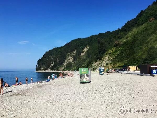 Пляж приморский туапсе фото Отзыв о Приморский пляж (Россия, Туапсе) Почти что "дикий" пляж.
