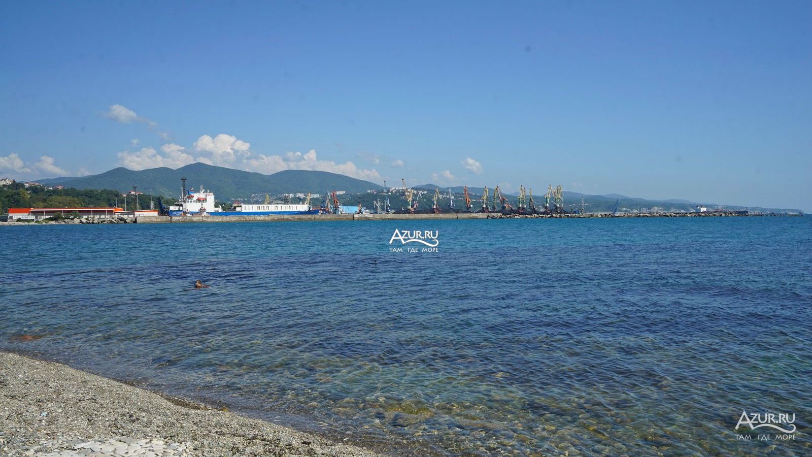Пляж приморский туапсе фото Фотогалерея Пляж Приморский в Туапсе Фото на сайте Azur.ru