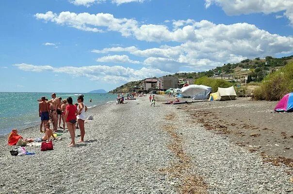 Пляж приветное крым фото Отдых в Приветном