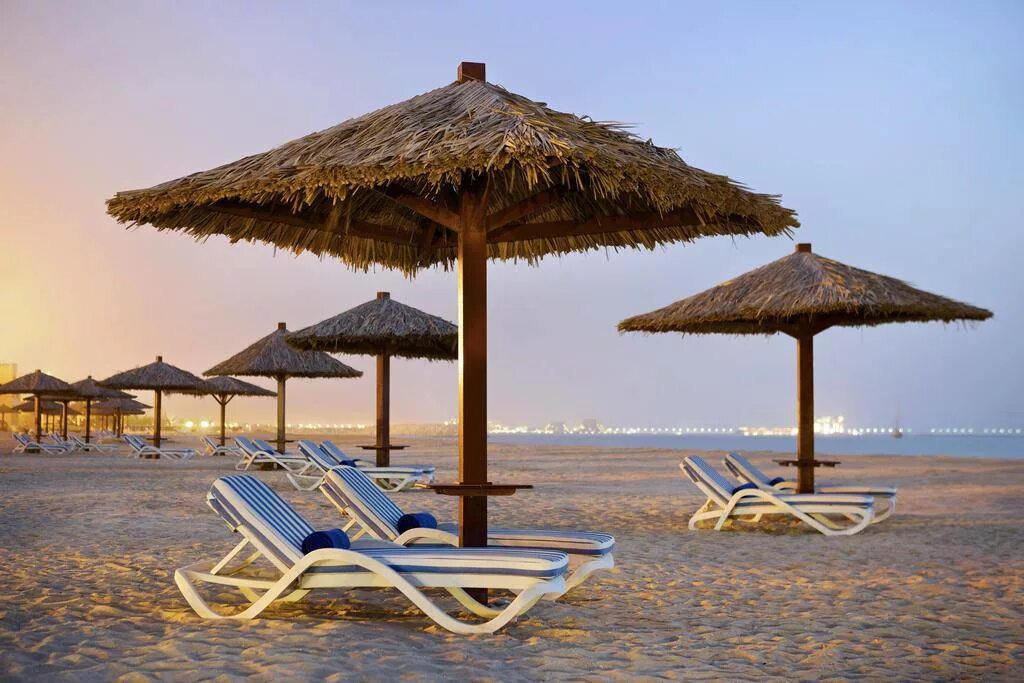 Пляж рас эль хайма фото Отель Hilton Al Hamra Beach & Golf Resort 5*/ ОАЭ /Рас-эль-Хайма - фото, описани