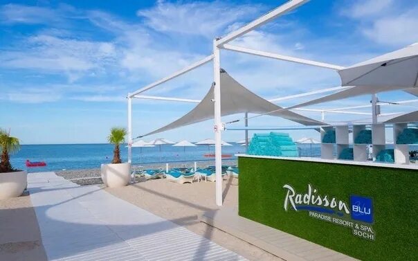 Пляж рэдиссон фото Radisson collection paradise пляж