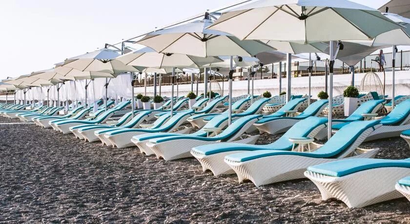 Пляж рэдиссон фото Гостиница БЛЮ ПАРАДИЗ РЕЗОРТ РЭДИССОН СОЧИ - RADISSON COLLECTION PARADISE RESORT