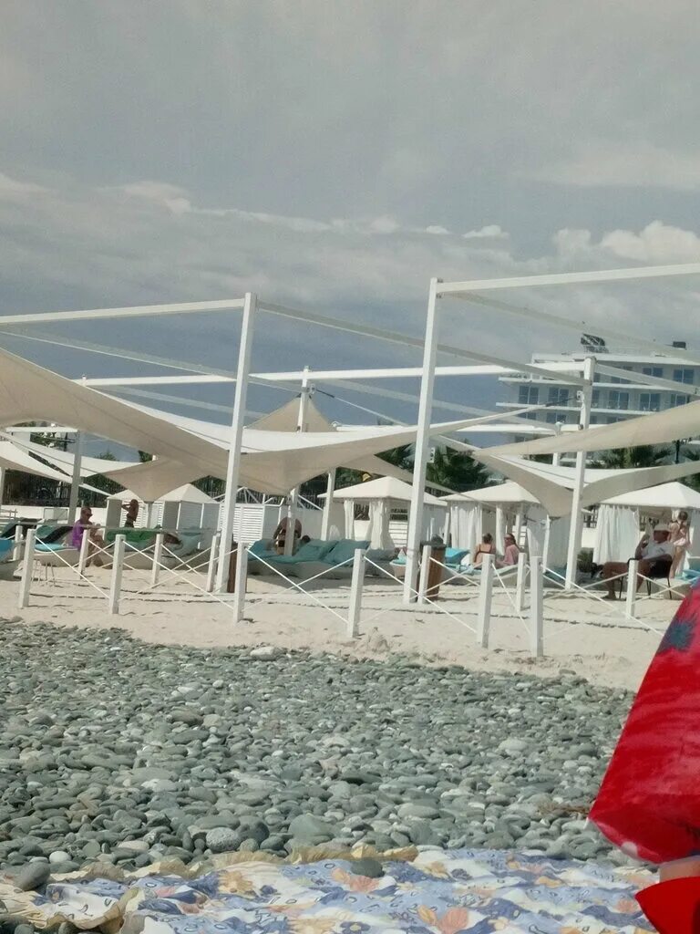 Пляж рэдиссон фото Фото: Пляж Radisson Collection, пляж, Россия, Краснодарский край, Сочи, село Ниж