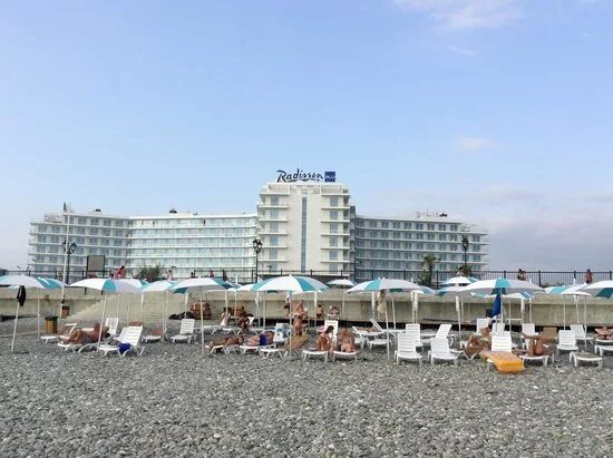 Пляж рэдиссон фото Best beachfront hotel - Picture of Radisson Collection Paradise Resort & Spa Soc