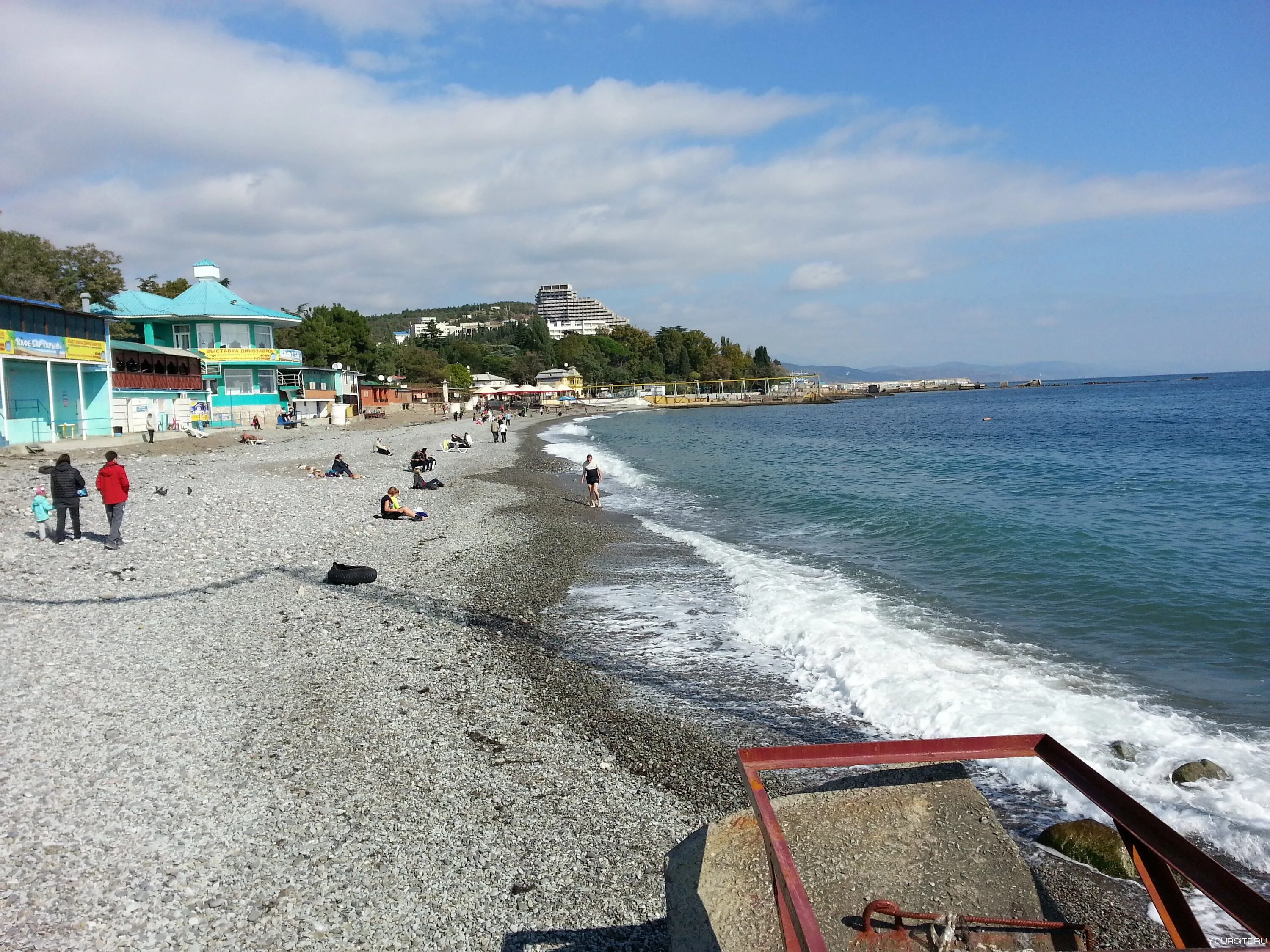 Пляж республика крым алушта фото Королевский пляж Алушта - 66 фото