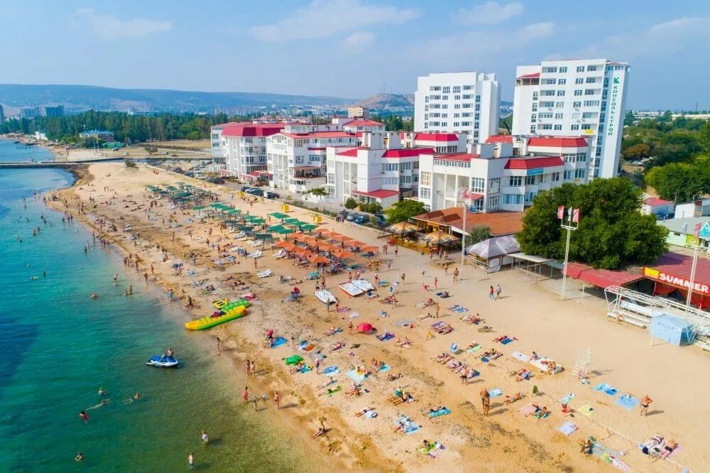 Пляж республика крым феодосия фото Забронировать апартамент Апартаменты На Черноморке в России онлайн Феодосия. отз