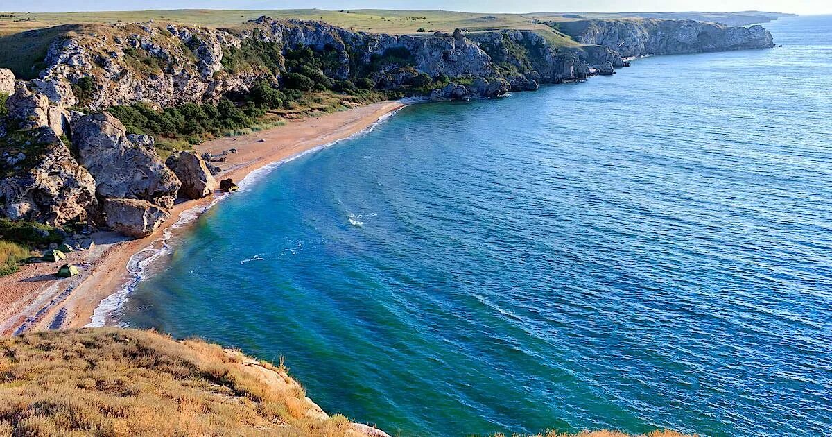 Пляж республика крым керчь фото Самые потрясающие и неизвестные пляжи России, в которые влюбишься с первого взгл
