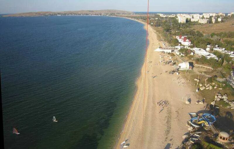 Пляж республика крым ленинский район щелкино фото Пляж в щелкино - Фото